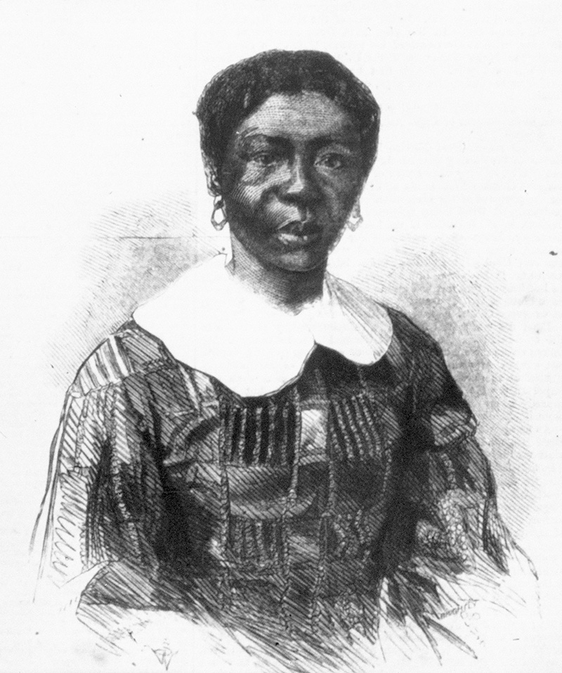 Harriet Scott from Frank Leslie's Illustrated Newspaper, June 27, 1857