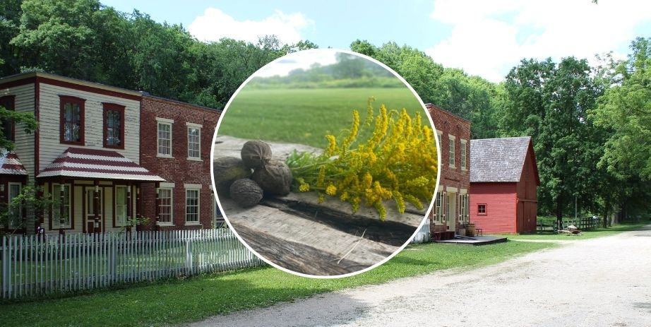 Natural Dye Demo Historic Forestville