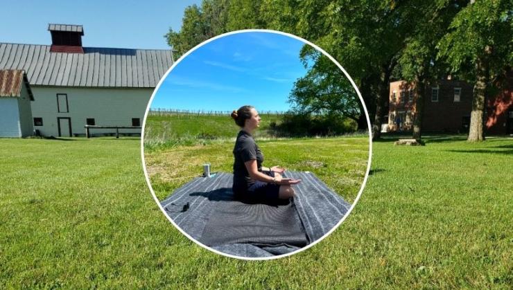 Yoga in the Meadow Historic Forestville