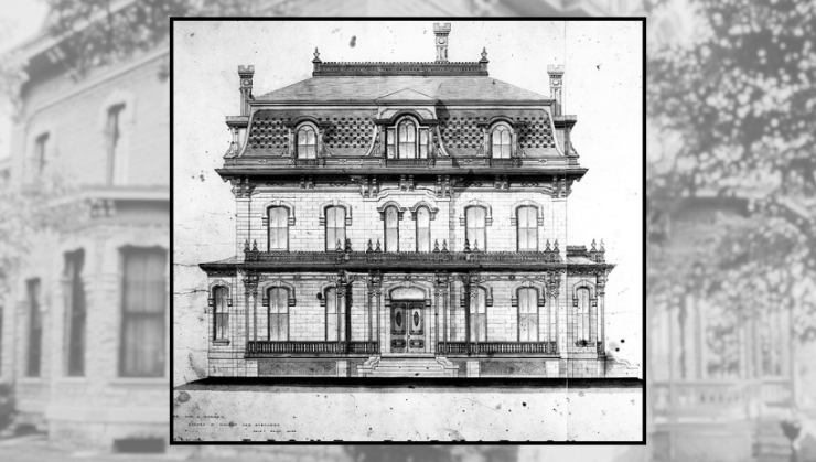 Architect's rendering of Ramsey House