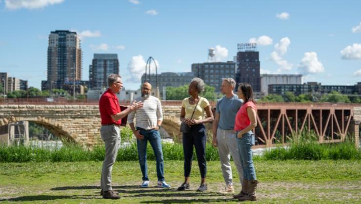 Historic Riverfront Walking Tour Mill City Museum
