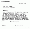  Carl John Alfred Hammerberg. Case No. 5148. Letter from Charles E. Vasaly to Richard J. Fisher, March 2, 1922.--Correspondence (gif)